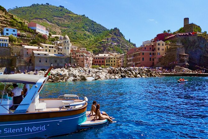 Cinque Terre Hybrid Boat Tour from Monterosso - Monterosso al Mare from the water
