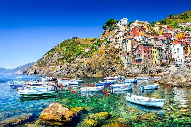 Cinque Terre Private Boat Tour - Manarola brings steep lanes and local wine