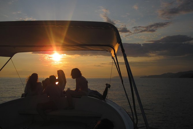 Cinque Terre Sunset Boat Tour Experience - Monterosso from the sea, including the Giant