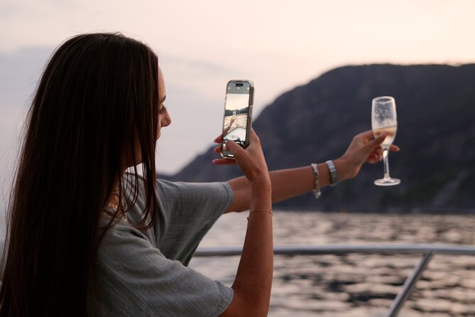 Cinque Terre Sunset Cruise with Aperitif from Monterosso - Swimming, music, and the mood on board