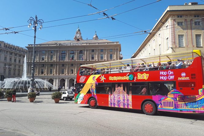 City Sightseeing Genoa Hop-On Hop-Off Bus Tour - The historic route, stop by stop