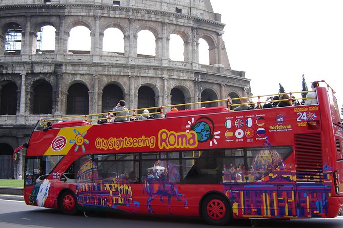City Sightseeing Rome Hop-On Hop-Off Bus Tour - Piazza Venezia and the Vittorio Emanuele II Monument