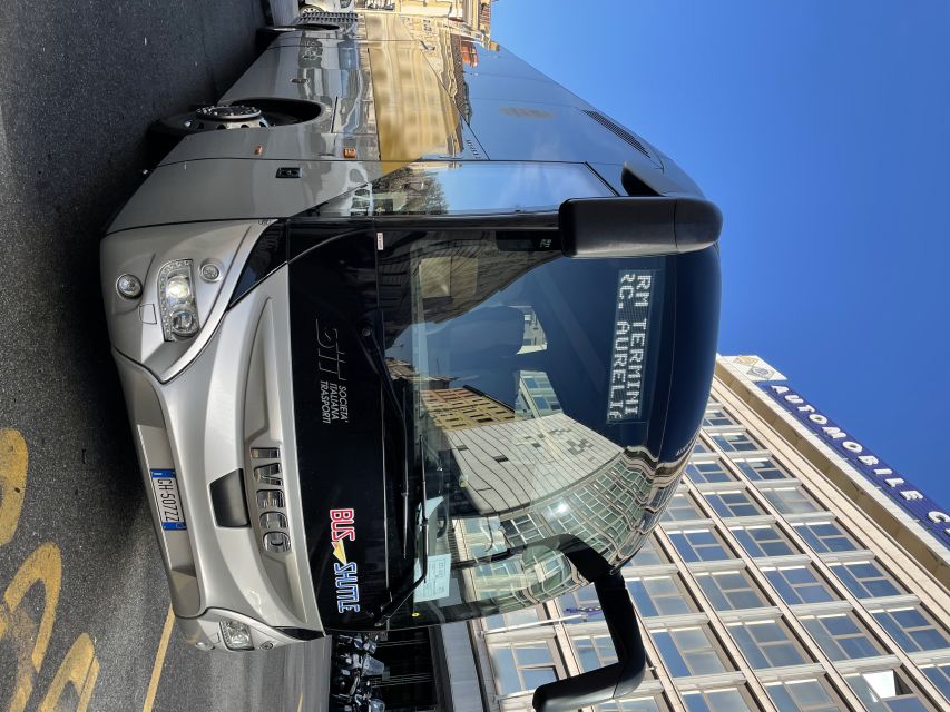 Civitavecchia: Transfer to Rome & Hop-on Hop-off Bus Ticket - Choosing Vatican City or Termini for your Rome stop
