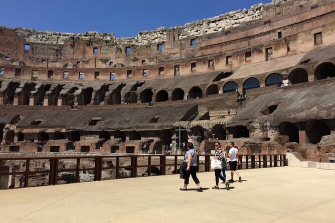 Colosseum & Ancient Rome with Arena Floor Option I Max 6 People - Key points at a glance