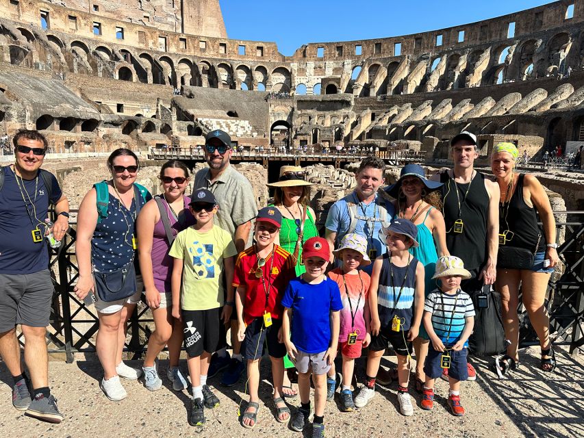 Colosseum and Ancient Rome Family Tour for Kids - A guide who can handle mixed ages