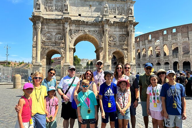 Colosseum and Roman Forum Tour for Kids and Families - Temple of Antoninus and Faustina, the final Forum lesson