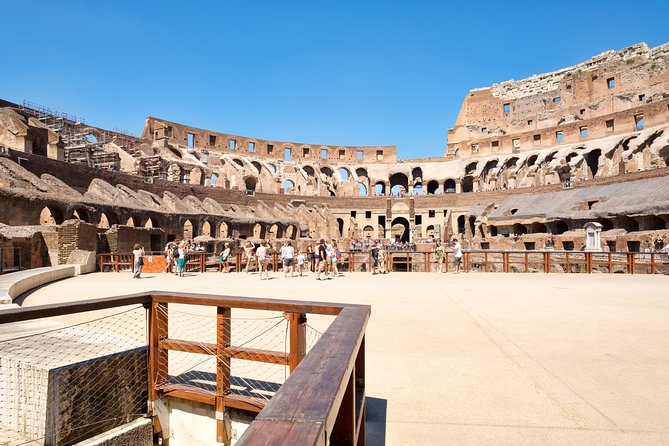 Colosseum Arena Floor, Roman Forum and Palatine Hill Guided Tour - Key points to know before booking