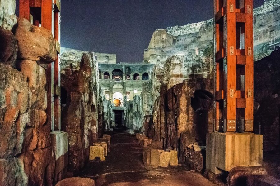 Colosseum by Evening Guided Tour with Optional Arena Access - Entering the Colosseum and choosing the Arena Floor