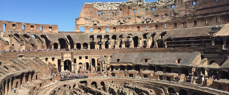 Colosseum, Forum & Palatine with AudioGuide (Arena optional) - Entering the Colosseum and Seeing the Dungeons