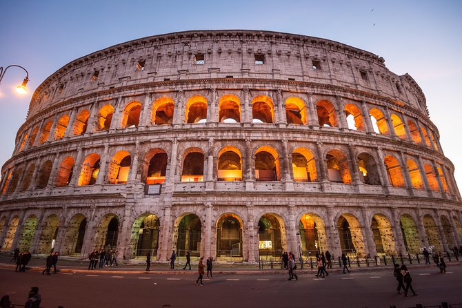 Colosseum, Palatine Hill and Roman Forum Guided Tour - Entering the Colosseum for a one-hour guided visit