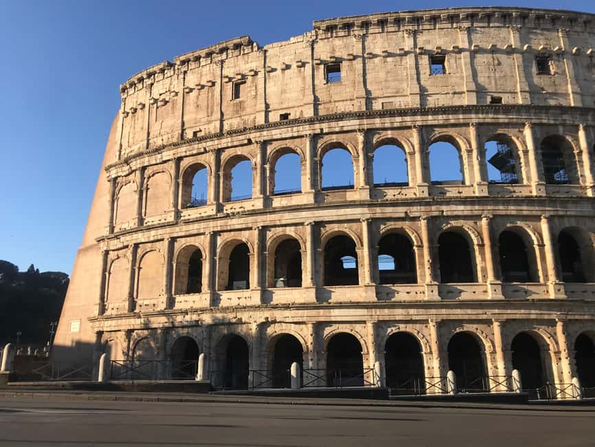 Colosseum & Roman Forum Semi-Private Guided Tour - Entering the Colosseum after the Forum