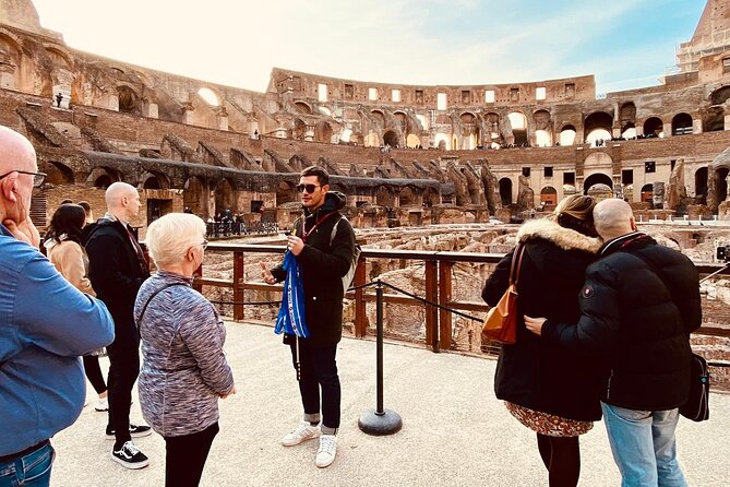 Colosseum with Arena, Roman Forum and Palatine Hill Guided Tour - One hour inside the Colosseum