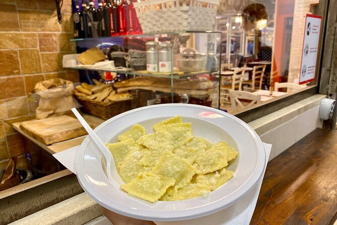 Cooking Class and Lunch at a Tuscan Farmhouse with Local Market Tour from Florence - What the wine and lunch add to the price