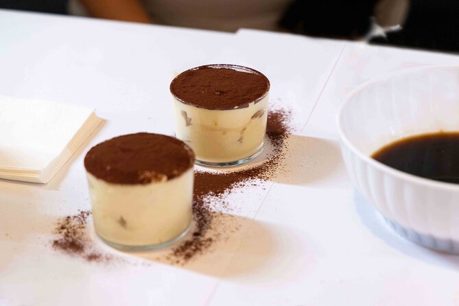 Cooking Class in the Heart of Rome: Pizza and Tiramisu Making - Sitting down to eat your own work