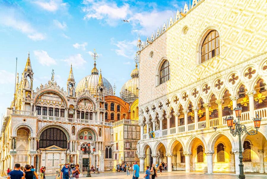Doge’s Palace & St. Mark’s Basilica Tickets + Tour Options - Meeting your host in Piazza San Marco