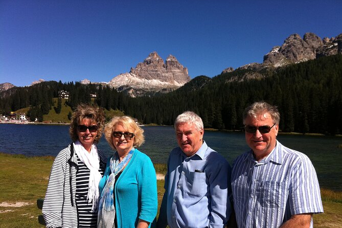 Dolomites & Cortina Small Group Tour from Venice - Tre Cime views from Lake Antorno