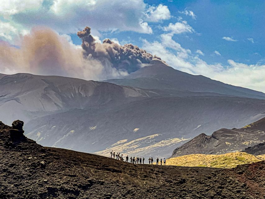 Etna: Craters of the 2002 Eruption Trekking Experience - The dirt road toward the 2002 eruption