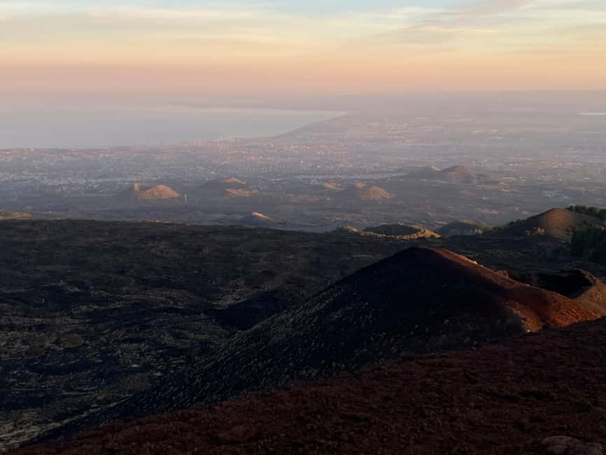 ETNA SUNSET: GUIDED TOUR OF ETNA WITH PICKUP FROM CATANIA - Sunset, photos, and the chance of seeing lava