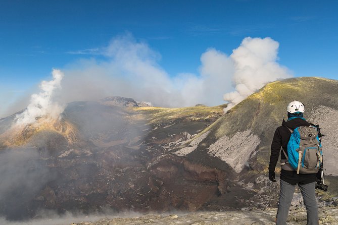 Etna Volcano: South Side Guided Summit Hike - Reaching the Central Crater rim