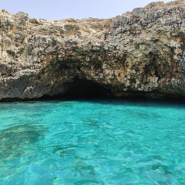 EXCURSION VISIT TO THE SANTA MARIA DI LEUCA CAVES - Swimming stops and time to relax