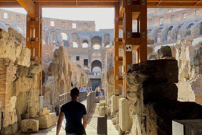 Expert Guided Tour of Colosseum Arena OR Underground, and Forum - Entering the Colosseum with a guide