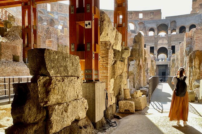 Expert Guided Tour of Colosseum Arena OR Underground, and Forum - What the Underground adds