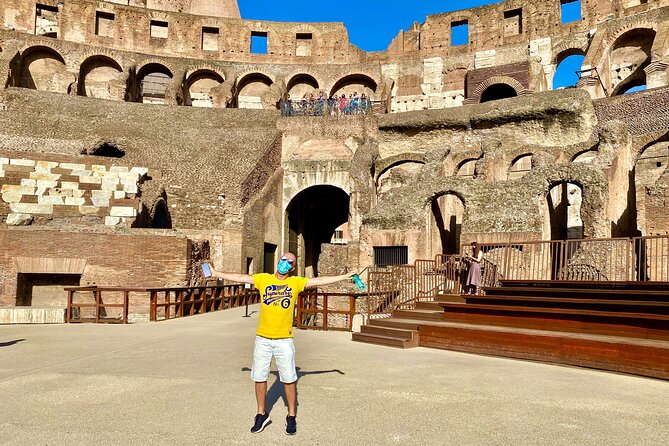 Expert Guided Tour of Colosseum Arena OR Underground, and Forum - Walking through the Roman Forum