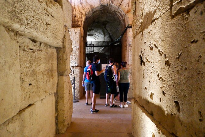 Expert Guided Tour of Colosseum Arena OR Underground, and Forum - Pace, language, and guide quality