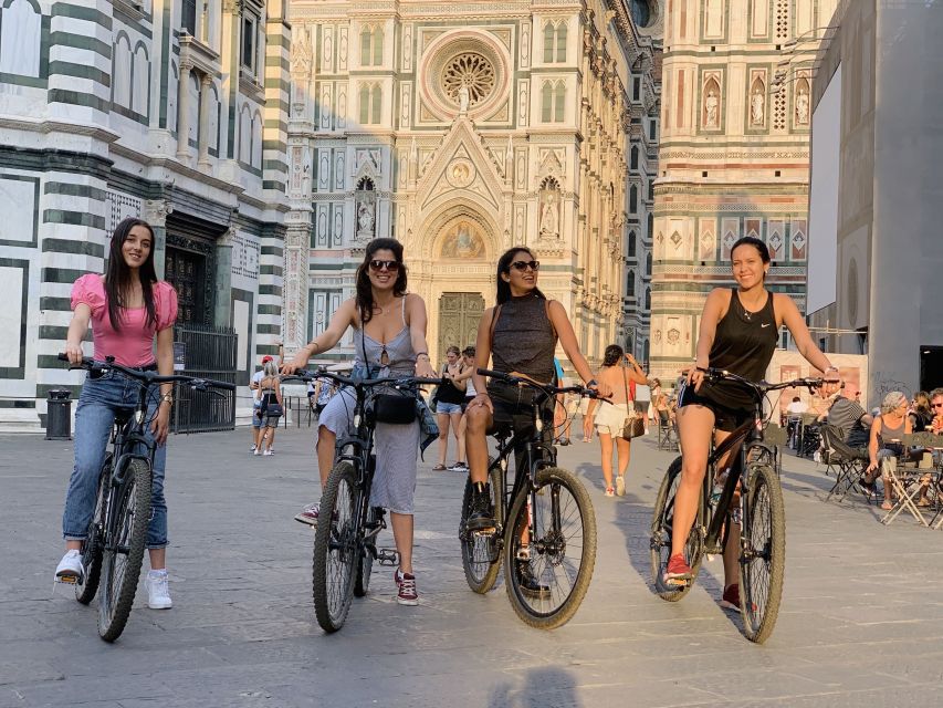 Florence: 2-Hour Guided Sightseeing Bike Tour - Crossing the Arno at Ponte Santa Trinita