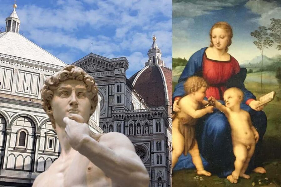 Florence: 4-Hour Accademia and Uffizi Galleries Guided Tour - A short pause before the city walk