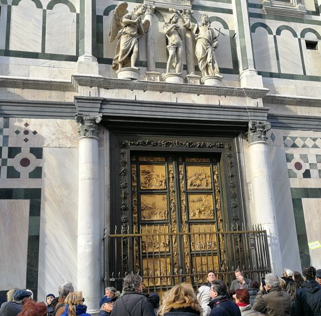 Florence: Baptistery, Duomo Museum, Cathedral, & Bell Tower - Giotto’s Bell Tower and the view toward the dome