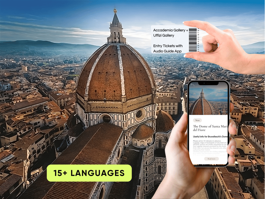 Florence: Cathedral & Brunelleschi's Dome Ticket & Audio App - Key points to know before you book