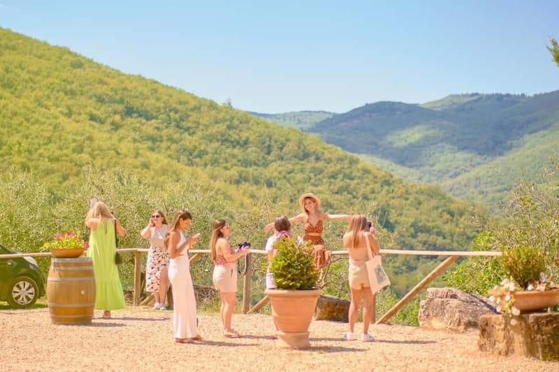 Florence: Chianti Wineries Tour with Wine Tasting - Meeting the first cantina in the Chianti Hills