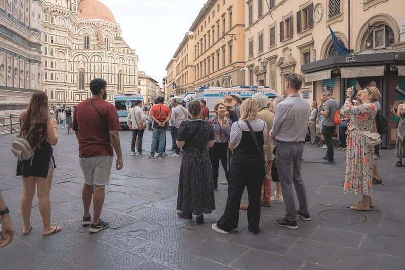 Florence Duomo Square Guided Walking Tour with Entry Tickets - Brunelleschi’s dome without the Cupola climb
