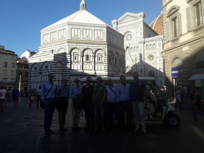 Florence: Eco-Friendly Golf Cart City Tour with Audio Guide - Key points to know before you book