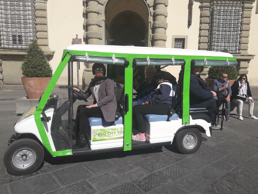 Florence: Eco-Friendly Golf Cart City Tour with Audio Guide - What the $67.19 price gets you
