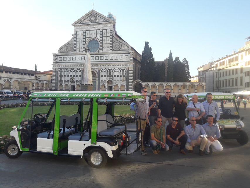 Florence: Eco-Friendly Golf Cart City Tour with Audio Guide - From Santa Croce to Ponte Vecchio