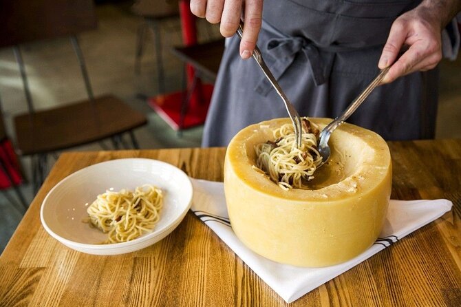 Florence: Flambé Cheese Wheel Truffle Pasta Class & Tiramisù - What the chef adds to the evening