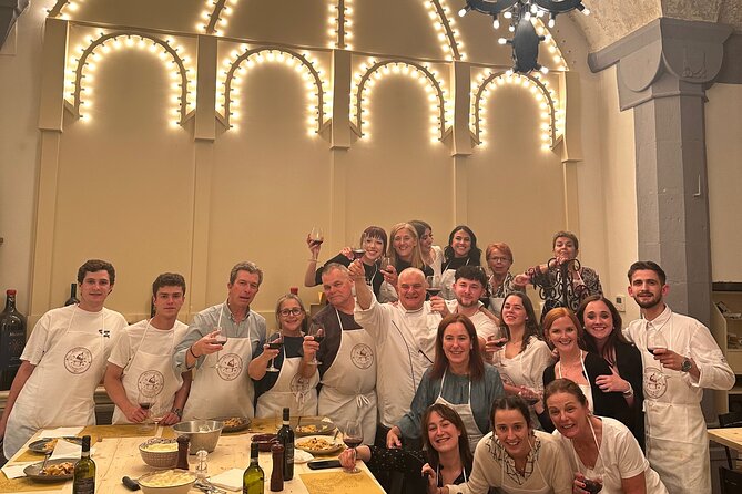 Florence: Flambé Cheese Wheel Truffle Pasta Class & Tiramisù - Wine, soft drinks, and the value of the booking