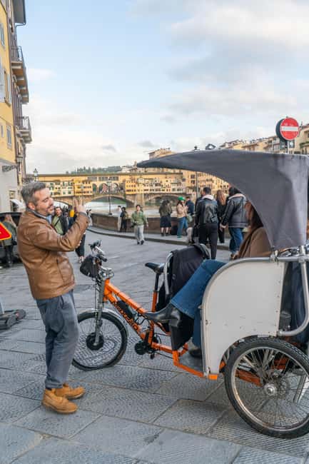 Florence: Guided City Tour by Rickshaw - San Firenze and the medieval center