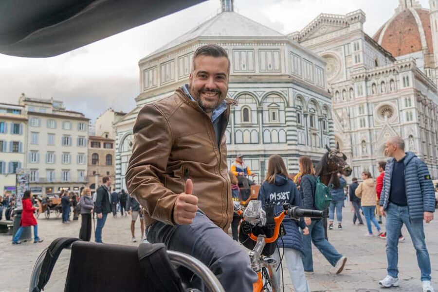 Florence: Guided City Tour by Rickshaw - The Duomo complex from street level
