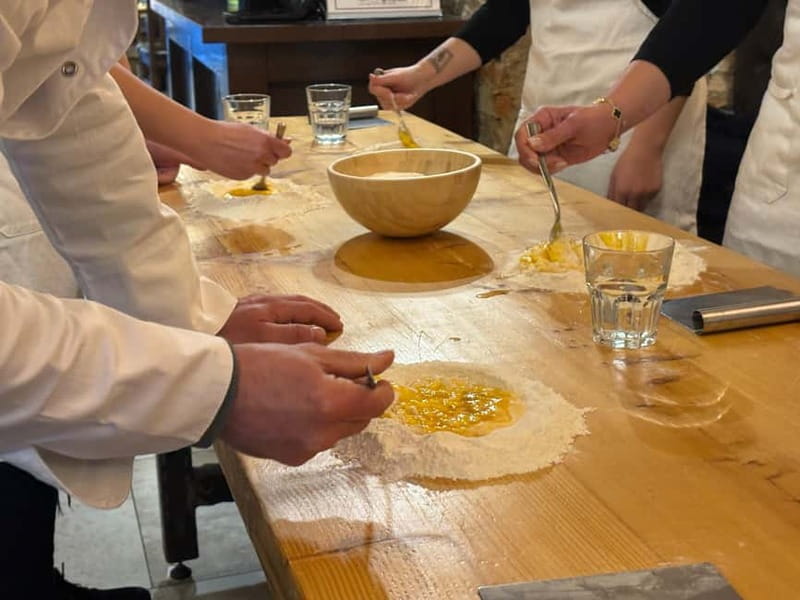 Florence: Handmade Ravioli & Pasta Class with Unlimited Wine - Cooking in a 15th-Century Medici Stable