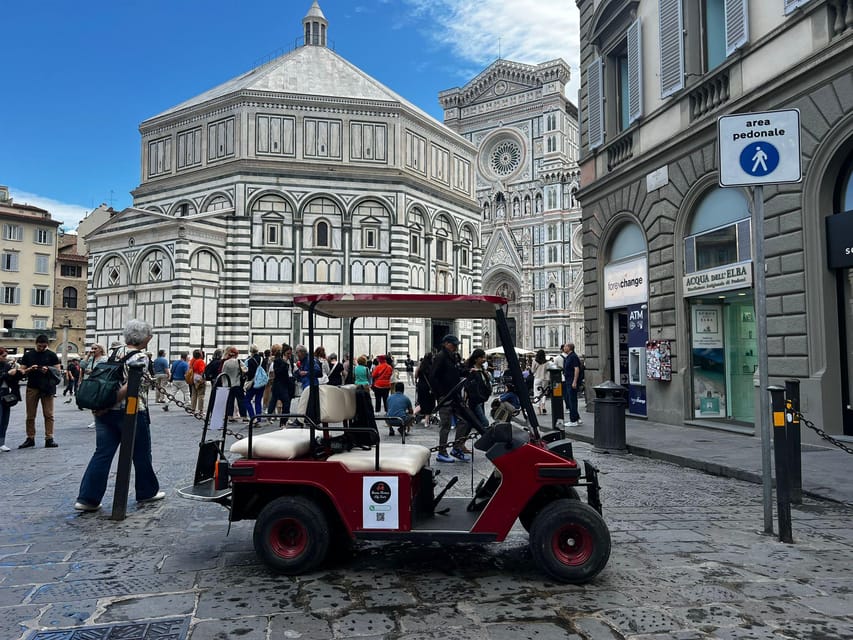 Florence: Michelangelo Hill Panoramic Tour with Food Tasting - Should you book this Florence golf cart tour?