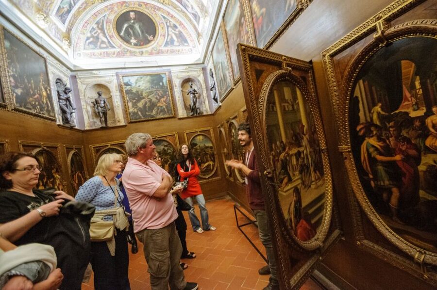 Florence: Palazzo Vecchio Entrance Ticket & Audioguide - The Salone dei Cinquecento and Vasari’s grand program