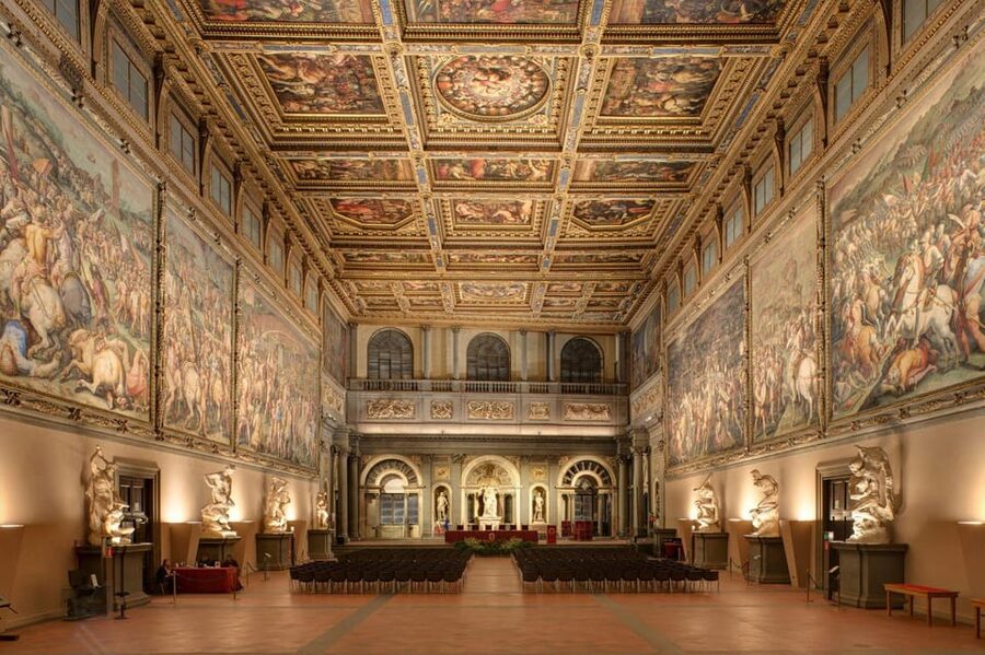 Florence: Palazzo Vecchio Skip-the-Line Entry Ticket - The Hall of the Five Hundred