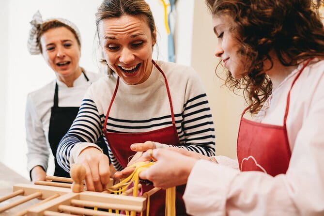 Florence: Pasta Cooking Class with Unlimited Wine - The meal at the end is part of the value