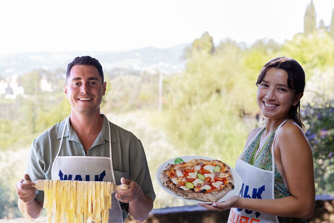 Florence Pizza or Pasta Class with Gelato Making at a Tuscan Farm - From central Florence to the hills above the city