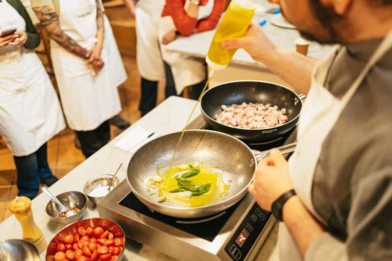 Florence: Premium Cooking Class for Pasta and Gelato - Making pasta in the heart of Florence