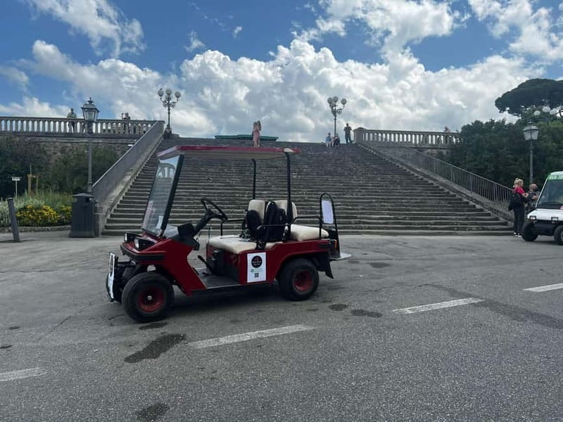 Florence: Private Electric Mini Car Tour with Local Guide - The Piazzale Michelangelo choice