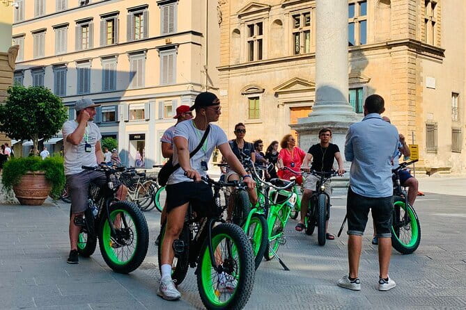 Florence Small Group Electric Bike City Tour - San Lorenzo and the Medici burial church